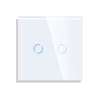 Nyx Dupla üveg érintőpanel, fehér