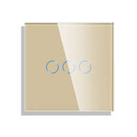 Nyx Hármas üveg érintőpanel, arany