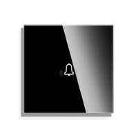 Nyx Csengő üveg érintőpanel, fekete