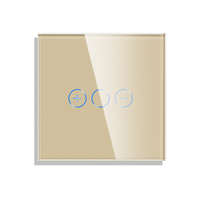 Nyx Dimmer, fényerőszabályzós üveg érintőpanel, arany