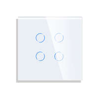 Nyx Négyes üveg érintőpanel, fehér