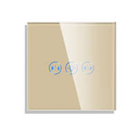 Nyx Függöny üveg érintőpanel, arany