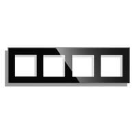 Nyx Négyes üvegkeret, fekete