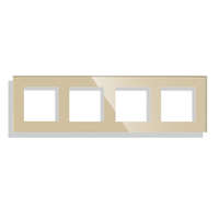 Nyx Négyes üvegkeret, arany