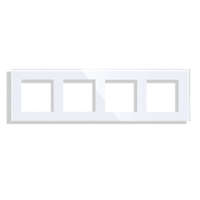 Nyx Négyes üvegkeret, fehér