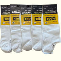 Armando ARMANDO Női Bokazokni feher 5 par