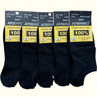 Armando ARMANDO Női Bokazokni fekete 5 par