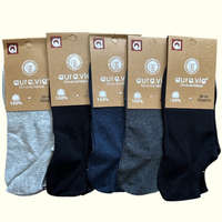 aura.via AURA.VIA Férfi Bokazokni Vegyes Színben – 5 Pár