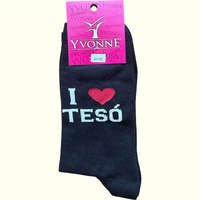 Yvonne Yvonne Vidám Zokni – I love TESÓ 1 pár