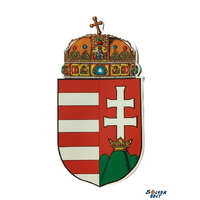  Matrica - magyar címer, 23 cm