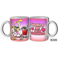 Vicces bögre, Így néz ki egy igazi háziasszony