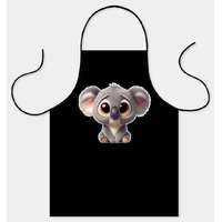 Vicces fekete kötény, Koala maci