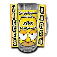 Vicces korsó, Gondolataim ma csak a sör körül járnak