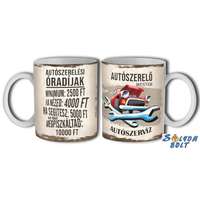 Vicces bögre, Autószerelő mester