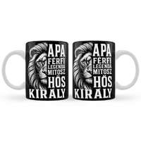 Vicces bögre, Apa férfi legenda mítosz hős király