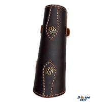 Barna bőr alkarvédő