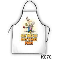 Vicces szakács kötény, Így néz ki egy igazi férfi