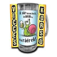 Vicces korsó, A sör lassan butít