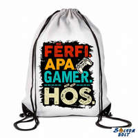 Vicces tornazsák, Férfi, apa, gamer, hős