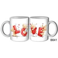 Szerelmes bögre, macik, Love