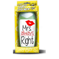 Vicces tusfürdő, Mrs always Right