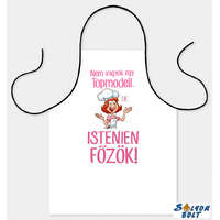 Vicces szakács kötény, Nem vagyok egy topmodell