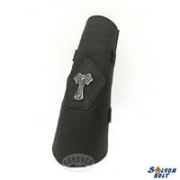 Thor kalapács dísszel bőr alkarvédő