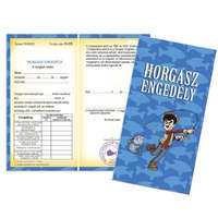 Vicces bizonyítvány, Horgász engedély