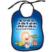 Vicces előke, Evés játék alvás ismétlés
