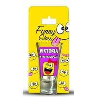 Viktória pálinkás pohár