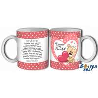 Szerelmes bögre, Köszönöm, hogy szeretsz, maci