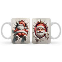 Bögre karácsonyra, 3D hatású Mikulás