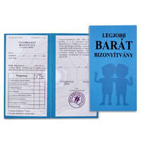 Vicces, tréfás bizonyítvány, Legjobb barát