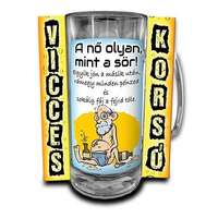 Vicces korsó, A nő olyan, mint a sör