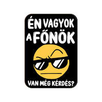 Fa hűtőmágnes, Én vagyok a főnök, van még kérdés?