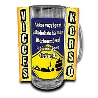 Vicces korsó, Akkor vagy igazi alkoholista