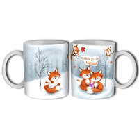 Bögre karácsonyra, kis rókák, világ legjobb mamája