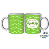 Bögre, Legjobb papa, zöld