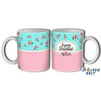 Bögre, Legjobb barátnő, vintage mintával