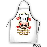 Vicces szakács kötény, Egy csókot a szakácsnak, ha ízlett