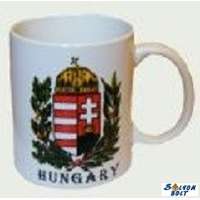 Bögre, koszorús címer motívummal