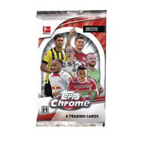 Topps 2022-23 Topps Chrome Bundesliga Soccer HOBBY pack - focis kártya csomag