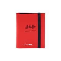  Ultra Pro album 2 zsebes PRO-Binder album - Eclipse Apple Red - piros