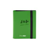  Ultra Pro album 2 zsebes PRO-Binder album - Eclipse Lime Green - lime zöld