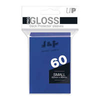  Ultra Pro Small Sleeves GLOSSY, fényes 62x89mm kártyavédő fólia "bugyi" csomag (60db/csomag) - kék
