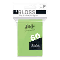 Ultra Pro Small Sleeves GLOSSY, fényes 62x89mm kártyavédő fólia "bugyi" csomag (60db/csomag) - Lime zöld