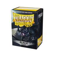  Dragon Shield Standard Sleeves - Black 64x89mm - Fekete (100db/csomag)