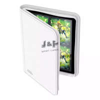 Ultimate Guard Ultimate Guard Zipfolio 160 XenoSkin cipzáras 8-zsebes prémium portfolió album - Fehér