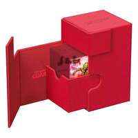  Ultimate Guard Flip&#039;n&#039;Tray Deck Case 100+ Standard Size XenoSkin Red - Piros