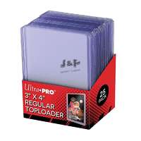 Ultra Pro toploader kemény tok 3" x 4" Regular színtelen 35pt - doboz (25 db)